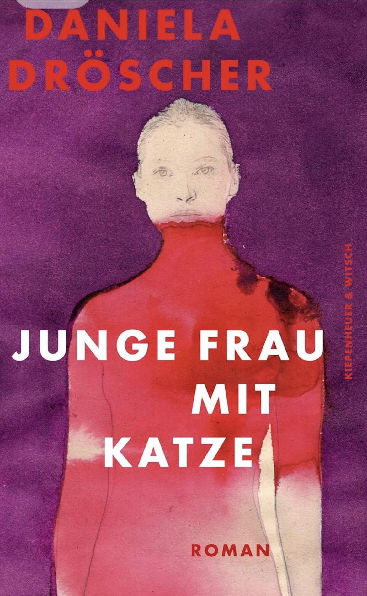 „Junge Frau mit Katze“ von Daniela Dröscher